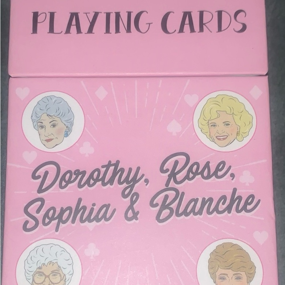 Golden Girls playing Cards. Brand New in box